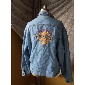 80's Lee Hard Rock Cafe Denim Jacket